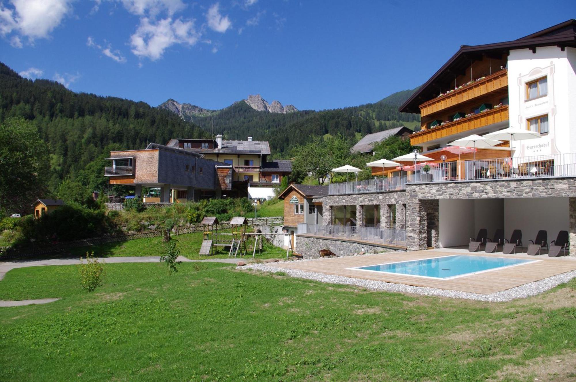 Hotel Burtschahof Bürserberg Exterior foto